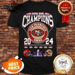 Super Bowl 2024 Champions San Francisco 49ers Vs Kansas City Chiefs Shirt