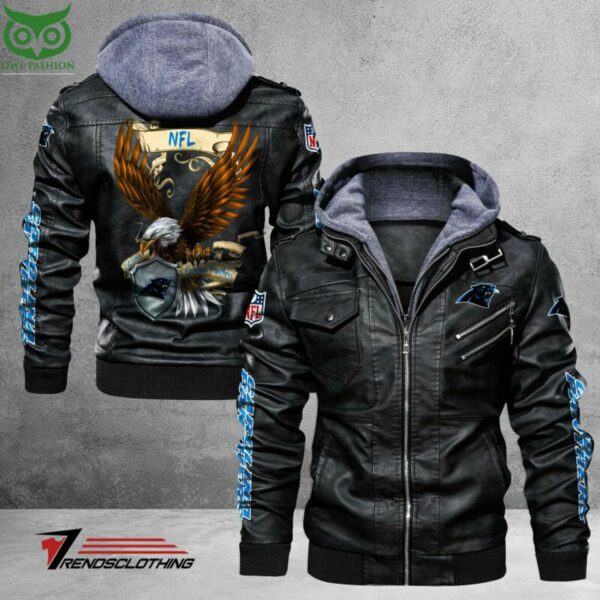 carolina panthers trending 2d leather jacket 1