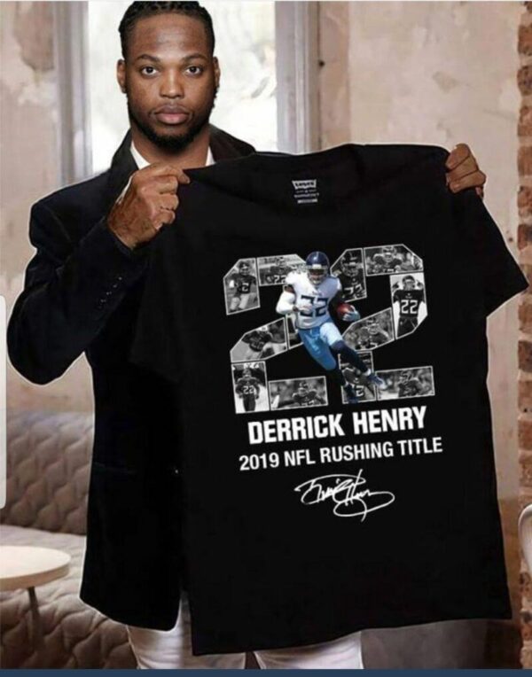 Derrick Henry NFL Tennessee Titans team t-shirt