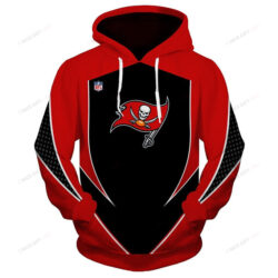 NFL Tampa Bay Buccaneers Hoodie 3D simple art for fan