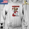Original san Francisco 49ers NFL Mickey Mouse Super Bowl 2024 T-Shirt
