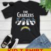 NFL Football Los Angeles Chargers The Beatles Rock Band Shirt Youth T-Shirt oskz nfl football los angeles chargers the beatles rock band shirt youth t shirt 26 front black 480px