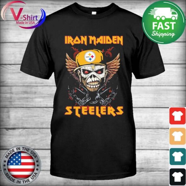 skull iron maiden pittsburgh steelers 2021 shirt shirt