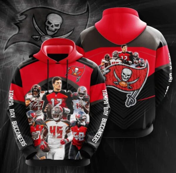 tampa bay buccaneers champ all over print hoodie mte018 uckdd