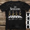 The Steelers Walking Abbey Road Signatures Pittsburgh T Shirt the steelers walking abbey road signatures 1641893250