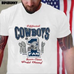Dallas Cowboys T Shirt Vintage No.1 Fan Club