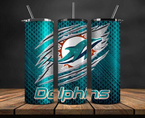 Miami Dolphins Tumbler full size logo 2024