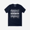 Dallas Cowboys Holiday Sweater T-Shirt TSNFHLDSW17DC p 2048x