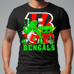 Cincinnati Bengals Baby Yoda Happy St.Patrick?S Day Shamrock Shirt