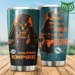 Stars Wars NFL Miami Dolphins Tumbler