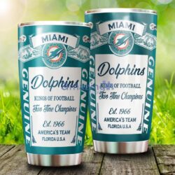 Miami Dolphins NFL Kings Of Football Tumbler