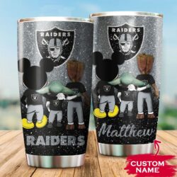 Oakland Raiders Special friends Custom Name Tumbler