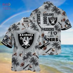 Jacksonville Jaguars NFL Hawaiian Shirt Hot Trending 2024 Oakland Raiders NFL Hawaiian Shirt, New Gift For Summer