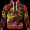 Washington Commanders 3D HOODIE DEMON EYES 0a2cfeac5af0f1e436613056c4e1b673