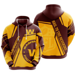 Washington Commanders hail to the redskin 3D Hoodie Limited Edition