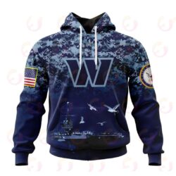 Washington Commanders COMMANDERS US NAVY 3D hoodie for fan