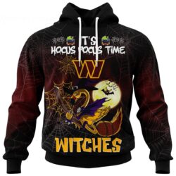 Washington Commanders the witches halloween 2024 3D Hoodie Limited Edition