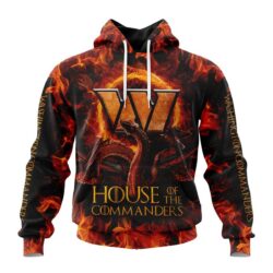Washington Commanders COMMANDERS GAME OF THRONES 3D hoodie for fan