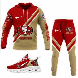 San Francisco 49ers set 3D Unisex Hoodie Sweatpants