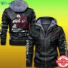 Arizona Cardinals Snoopy 2D Leather Jacket hooded arizona cardinals snoopy 2d leather jacket