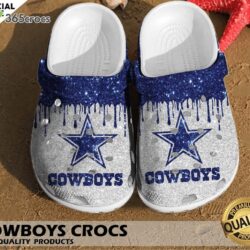 Dallas Cowboys American Football Two Crocs Clog Shoes Fan?s Delight