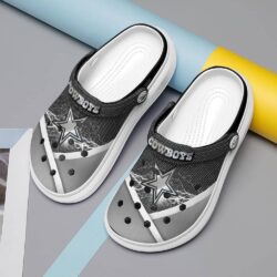 Dallas Cowboys Comfortable Water Shoes Crocs Clog Aqua Footwear Exclusive Wear