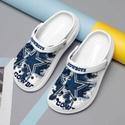 Dallas Cowboys Crocs Clog Comfortable Water Shoes Deluxe Aqua Footwear Trend