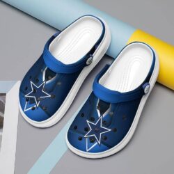 Dallas Cowboys Crocs Clog Comfortable Water Shoes Exemplary Water Resistant Design