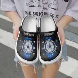 Dallas Cowboys Crocs Clog Comfortable Water Shoes Refined Aqua Fashion Choice