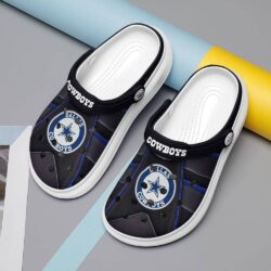 Dallas Cowboys Crocs Clog Comfortable Water Shoes Renowned Aqua Footwear Wear