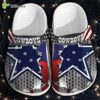 Dallas Cowboys Football Inspired Theme Comfortable Crocs Clog Footwear dallas cowboys football inspired theme comfortable crocs clog footwear 8661 eqjs1