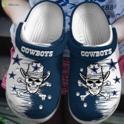 Dallas Cowboys NFL Action Comfortable Crocs Clogs Shoes Series Collection Trend