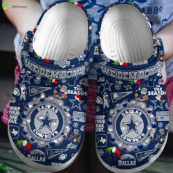 Dallas Cowboys NFL Fans Clogs Shoes Crocs Championship Comfort
