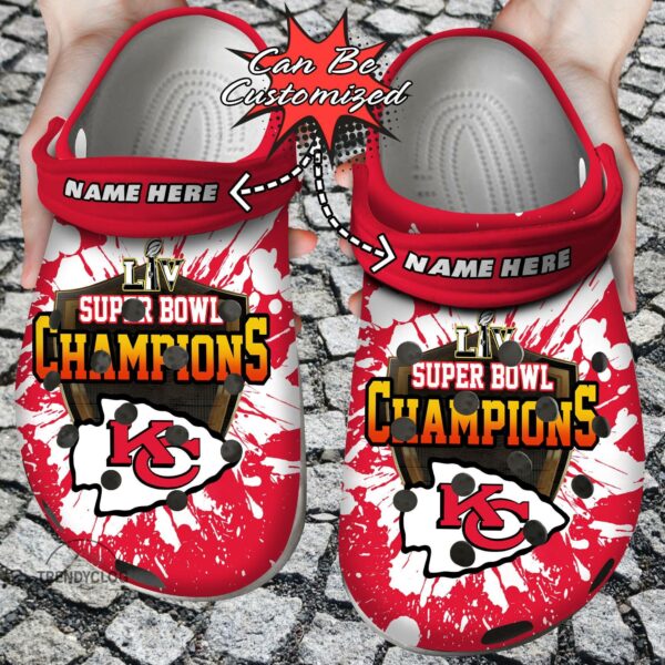 football clogs personalized kc chiefs super bowl clog crocs shoes 9440 ldu41