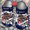 Football Personalized Dallas Cowboys Mascot Ripped Flag Clog Shoes football personalized dallas cowboys mascot ripped flag clog shoes 9338 jcwh5