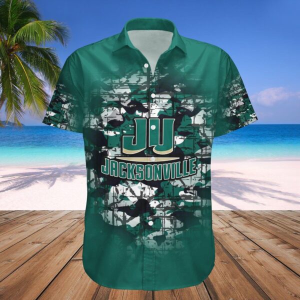 jacksonville dolphins hawaii shirt camouflage vintage ncaa 9383 gtro6