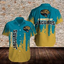 Jacksonville Jaguars Limited Edition Hawaiian Shirt Trendy Aloha Design 02
