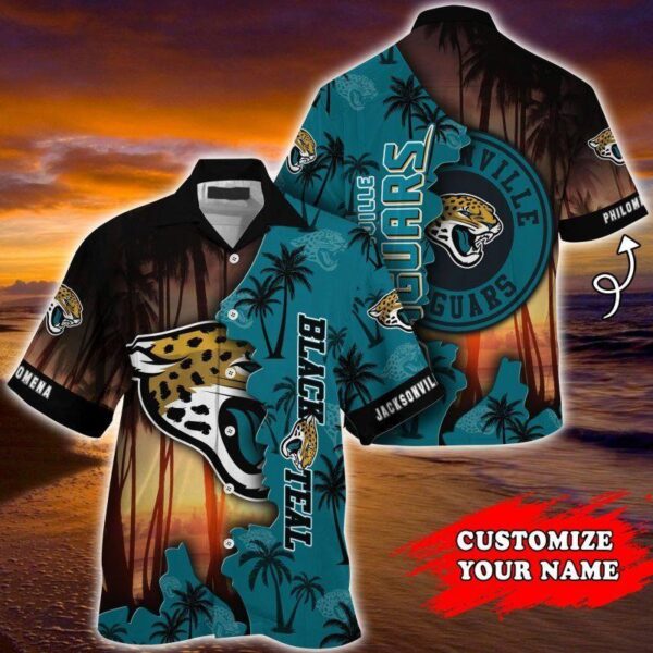 jacksonville jaguars nfl customized summer hawaiian shirt 2995