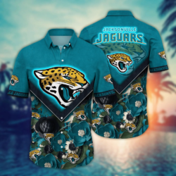 Jacksonville Jaguars NFL Hawaiian Shirt Custom Vacation Spots Aloha Shirt