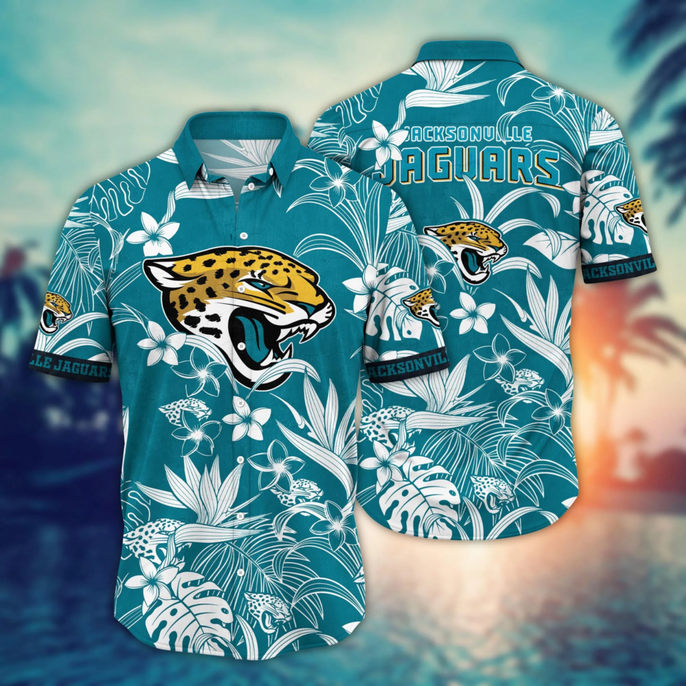 Jacksonville Jaguars NFL Hawaiian Shirt Tropical Aloha Shirt