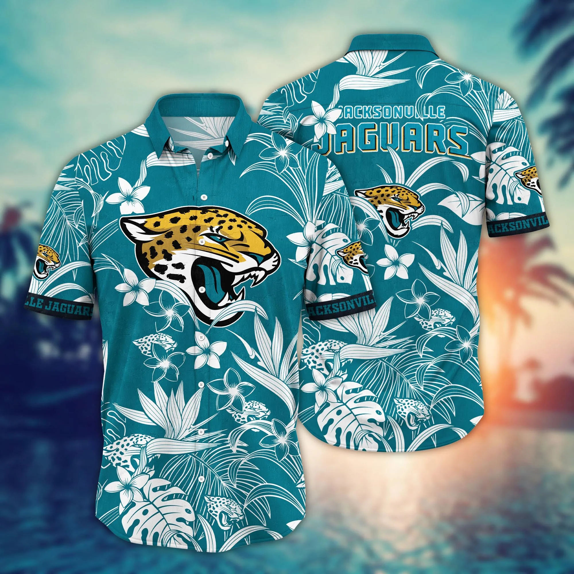 Top 20 Hawaiian shirts as gifts for the 2024-2025 season Jacksonville Jaguars NFL Hawaiian Shirt Tropical Aloha Shirt