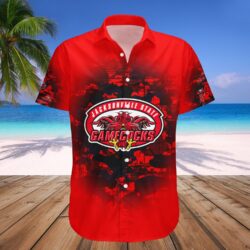 Jacksonville State Gamecocks Hawaii Shirt Camouflage Vintage ? NCAA
