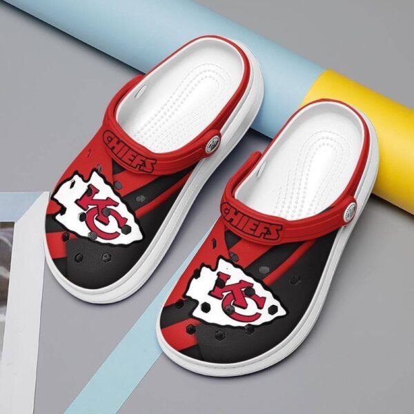 kansas city chiefs crocs clog comfortable water shoes top aqua fashion choice 9786 3k97w