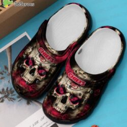Kansas City Chiefs Football Spirit Embodied In Classic Clog Shoes