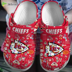 Kansas City Chiefs NFL Festive Spirit Crocs Clog Collection