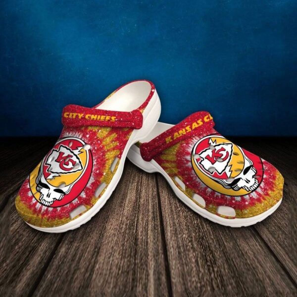 nfl kansas city chiefs crocs clog shoes 3019 ftzt9