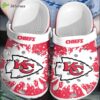 NFL Kansas City Chiefs Football Inspired Footwear Comfy Fan Clog Design nfl kansas city chiefs football inspired footwear comfy fan clog design 4634 bjfr4