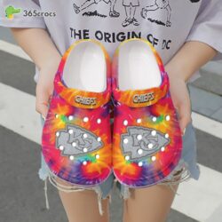 NFL Kansas City Chiefs Inspired Footwear Design Unique Rubber Clog Shoes Edition
