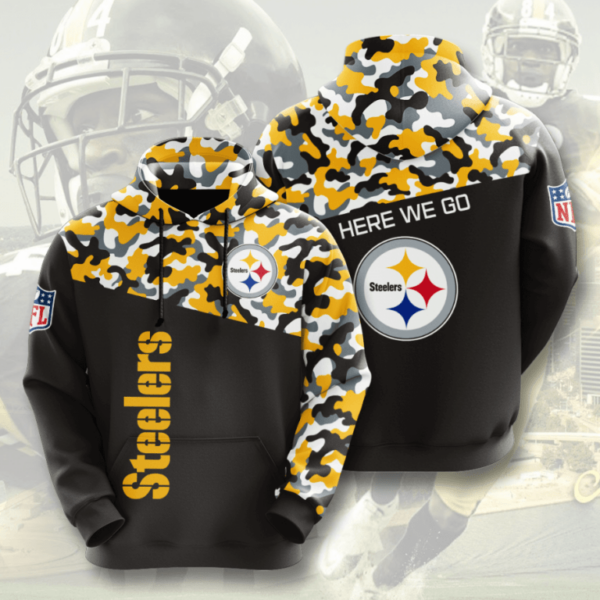 nfl pittsburgh steelers 3d hoodie for men for women all over printed hoodie 4