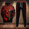 San Francisco 49ers NFL shadow skull set 3D Unisex Hoodie Sweatpants new s l1600 2